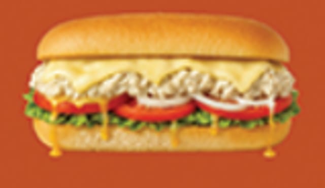 Chicken Salad Melt.